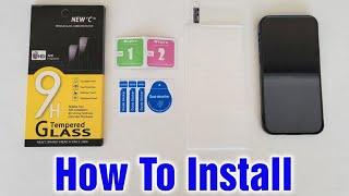New C Premium Glass Screen Protector – How To Install & Review