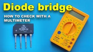 How to test diode bridge?