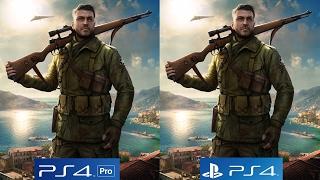 Sniper Elite 4 - PS4 PRO vs PS4 Graphics Comparison [1080p/60fps]