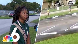 13-year-old girl's attempted kidnapping caught on camera, man still on the loose