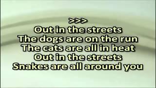 Scorpions - Bad Boys Running Wild | KARAOKE | Lyrics