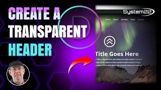 Divi Theme How To Create A Transparent Header 