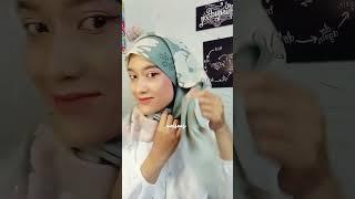 Tutorial Hijab SegiEmpat Modern ala Malay #tutorial #hijab #youtubeshorts
