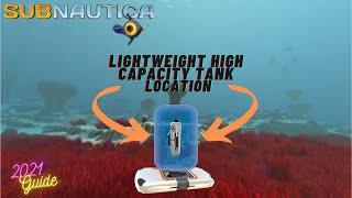 Lightweight High Capacity Tank Data Box Location Grassy Plateau | Subnautica