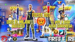 ME VISTO DE BOTCITO Y ESCUADRA INFLUENCER De GARENA Me Da El MEJOR *REGALO* De MI VIDA!! FREE FIRE