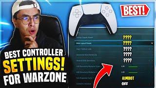 The *BEST* Controller Settings for Warzone | Best Binds for Paddles, Deadzone, Aim Assist & MORE!