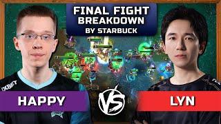 Happy vs Lyn: Game 1 Final Fight Breakdown by Starbuck