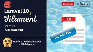 Laravel 10 & Filament - Generate PDF