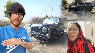 GWagon Ka Accident G-Turn Ke Chakkar Me  || sourav joshi vlogs