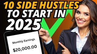 10 Realistic Side Hustles You Can Do Remotely in 2025