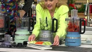 KitchenAid 9-Cup Food Processor Plus Julienne Disc on QVC