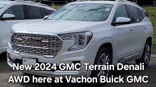 New 2024 GMC Terrain Denali AWD at Vachon Buick GMC - Car Tour