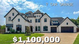 TOUR A $1.1M MANSION HOUSE TOUR IN NORTH DALLAS TEXAS W/ 7 Car Garage | Texas Real Estate