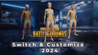PUBG Mobile Character Customization Guide (2024): Switch Up Your Look!