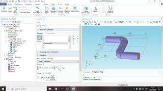 Turbulent Flow Analysis by COMSOL Multiphysics-Streamlines and Vortices (Fluid Flow Module)