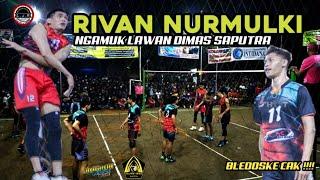 SET 1‼️voli tarkam terbaru RIVAN NURMULKI VS DIMAS SAPUTRA semifinal voli Miri celep 2021