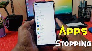 How to Fix Apps Keeps Stopping Issue in Samsung Mobile | Android