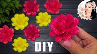 Craft Gorgeous Sparkling Roses with Ease!  DIY