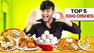 Trying Top 5 Egg Dishes in India