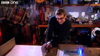 Jem's homemade laser - Bang Goes the Theory, preview - BBC