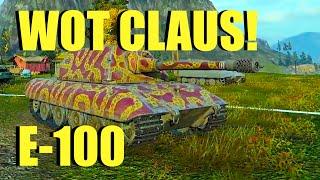 WOT - E 100 German Heavy Review | Capture Base Mission | World of Tanks