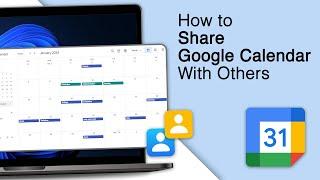 How To Share Google Calendar With Others! [2024]