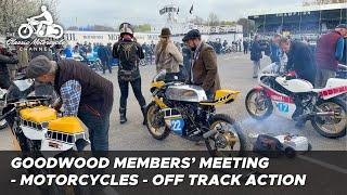 2024 Goodwood Members' Meeting - motorcycles - behind the scenes