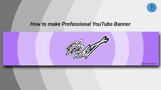 Youtube banner kaise banaye | New Banner Design | youtube channel banner kaise banaye