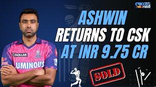 Ash Anna Returns To CSK | CSK | R Ashwin | IPL 2025 | IPL News | Cricket News