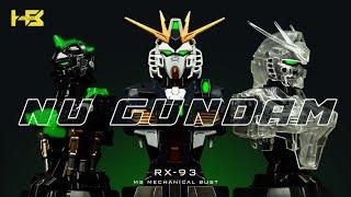 Gunpla Custom Build | MS Mechanical Bust | Nu Gundam | Model Kit | MSメカニカルバストヌーガンダム