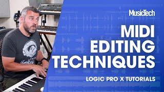 Logic Tips - MIDI editing techniques