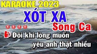 Xót Xa Karaoke Song Ca Nhạc Sống 2023 | Trọng Hiếu