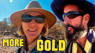 Successful Gold Prospecting Trip continues, finding Gold Nuggets with our Metal Detectors