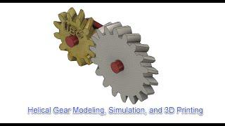Helical Gear Modeling in Fusion 360