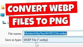 Save Or Change Chrome Website Images From WEBP To PNG