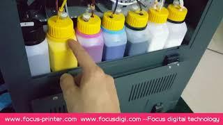 Focus A3 Nuwa-Jet DTG printer direct to garment printer