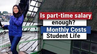 Can you manage your expenses with a part-time salary? | Student life | Netherlands | Monthly costs