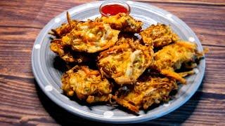 BAKWAN SAYUR| VEGETABLE FRITTERS| INDONESIAN SNACK, #bakwansayur  #vegetablefritters #vegetarian