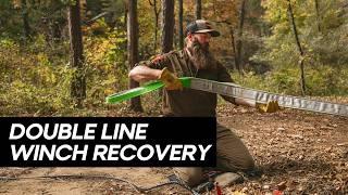 Double Line Winch Pull Recovery for Campervans