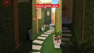 Small yard landscaping ideas/artificial green wall garden panels#shorts #interiordesign#garden