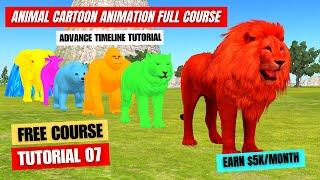 iClone Tutorial For Beginners - Advance Timeline Tutorial  - 3d Animation Course Tutorial 07