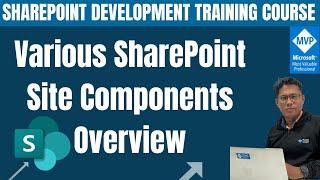 SharePoint Site Components Overview | Understanding Key Components of SharePoint Online Site