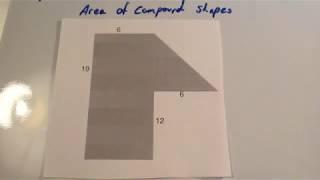 Area of Compound Shapes - Corbettmaths