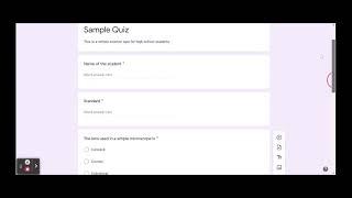 Constructing Quiz using Google Forms and attaching e-certificate to it