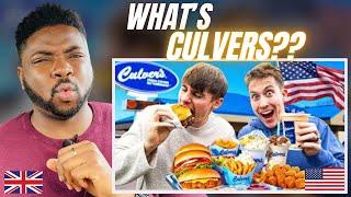 Two Brits Try Culvers For The First Time! -  Brit Reacts