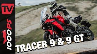 Yamaha Tracer 9 und Tracer 9 GT Test 2021 - semiaktiv und Kurvenlicht!