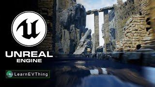 Photorealistic castle stone 4K realtime - Realistic Landscapes Unreal Engine 4k