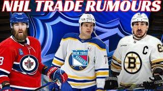 NHL Trade Rumours - Canucks, Habs, Jets, Isles + Marchand Trade? Bruins Trade Brazeau to Wild