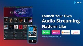 How to launch your own Audio Streaming Platform like Spotify, Apple Music & Audible?