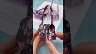 Origami Handbag | DIY How to Make Paper bag cute little Mini handmade paper bag